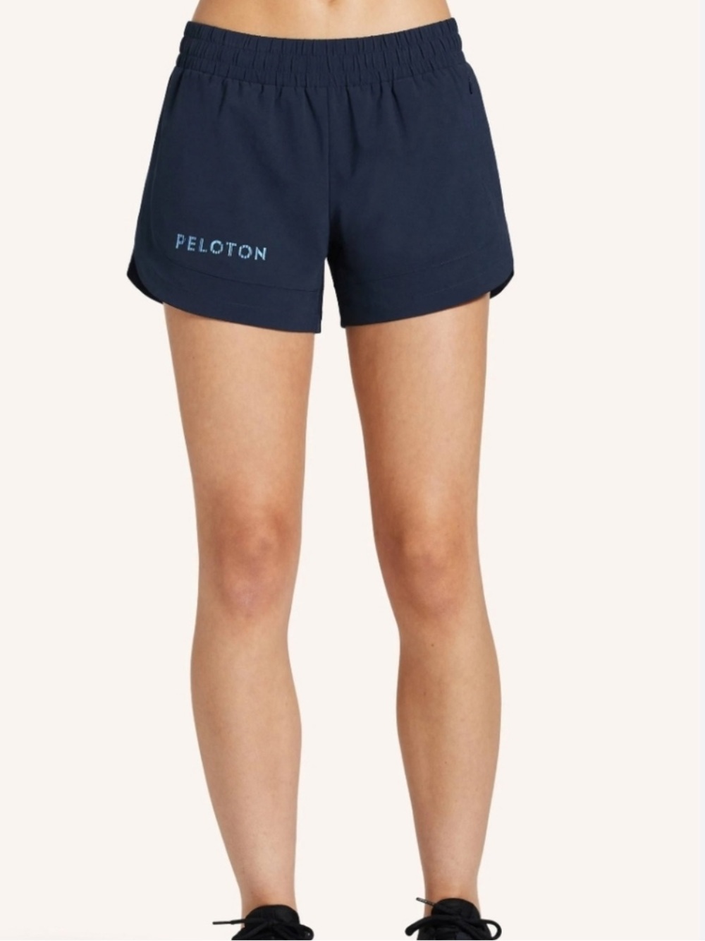 Peloton Navy Athletic Running Shorts
